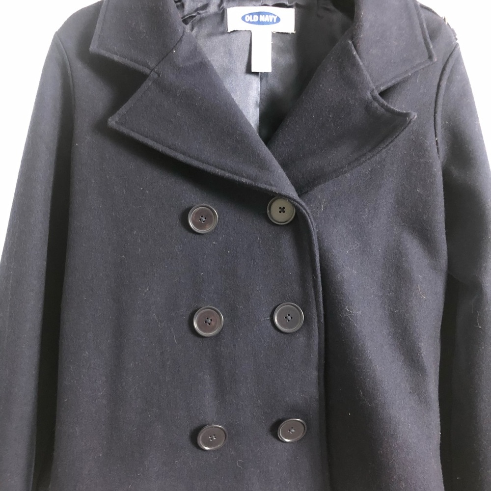 Old Navy Peacoat with waist belt
